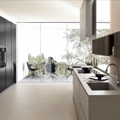 Cucina Design Blade progetto 02 di Modulnova