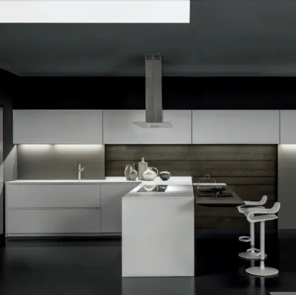 Cucina Design Light progetto 31 di Modulnova