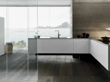 Cucina Design Moon Gola progetto 16 di Modulnova