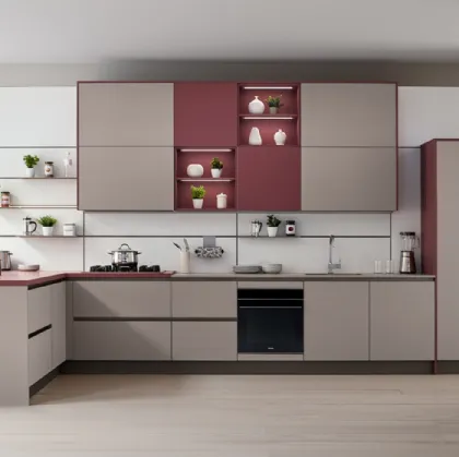 Cucina Moderna Modello LIKE di Veneta Cucine