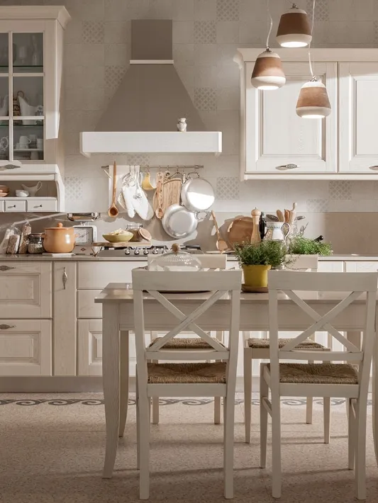 Cucina Shabby Chic Modello MEMORY di Veneta Cucine