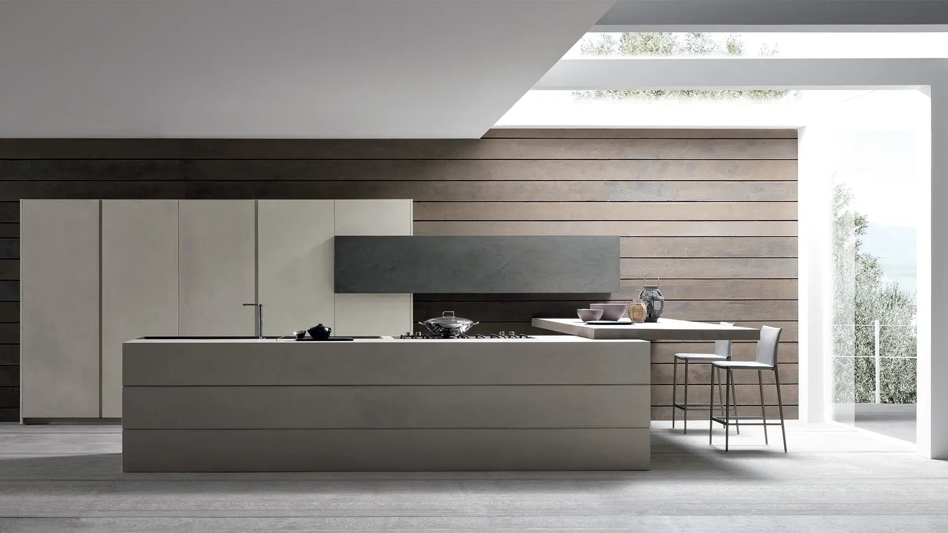  Cucina Design Twenty Resina di Modulnova